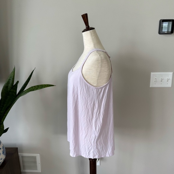 Soma Adjustable Strap Light Lilac Purple Tank Top - Picture 4 of 9